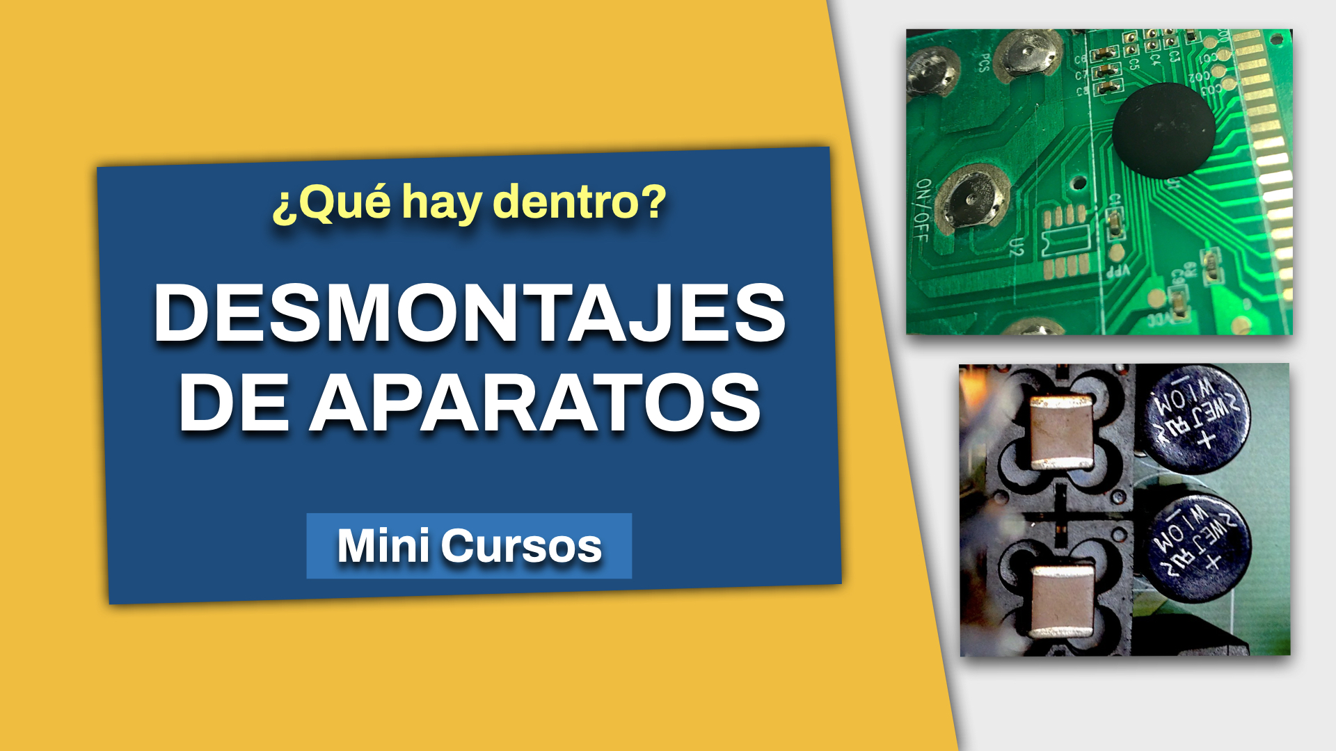 Desmontar aparatos electronicos